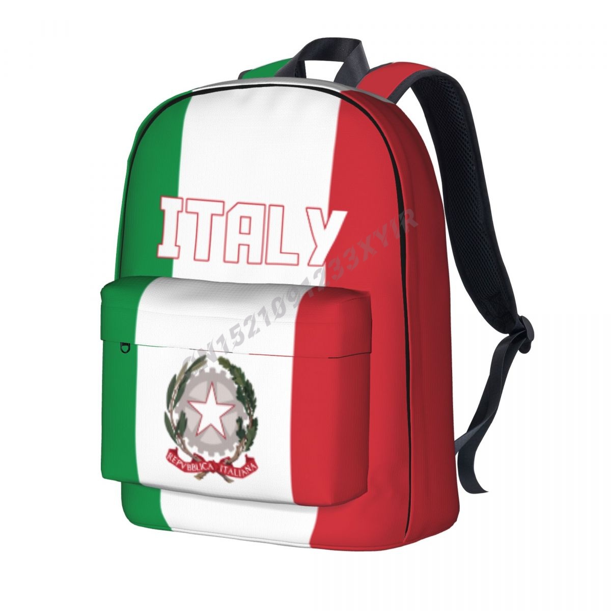 Travel Accessories Italy - 유니섹스 배낭 이탈리아 국기 이탈리아 스티치