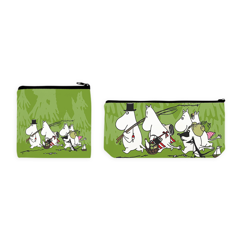 Luggage Cover Protector - 2PCS 새로운 Kawaii Anime Moomins 시리즈