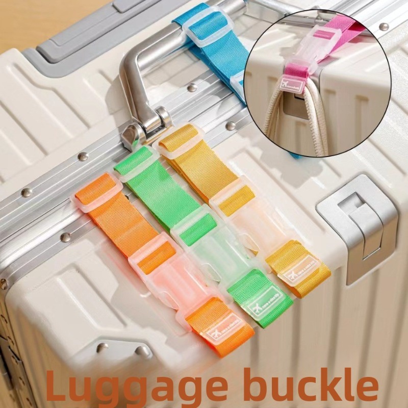 Luggage Strap Belt - 5pcs 무작위 색상 조정 가능한 수하물