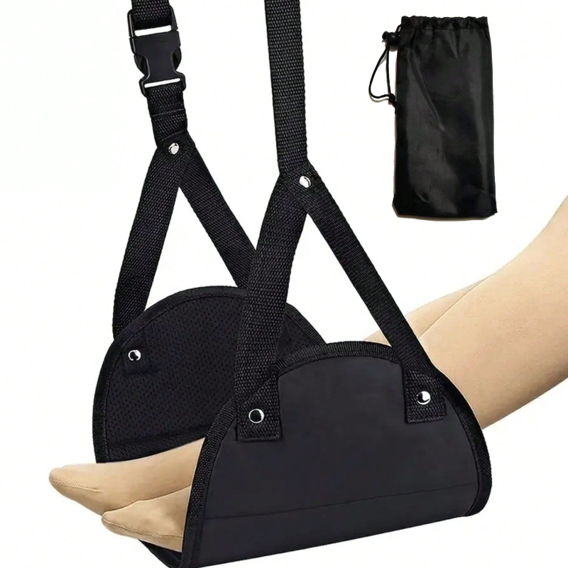 Travel Accessories In Train - 비행기 여행을위한 휴대용 조절 가능한 발판