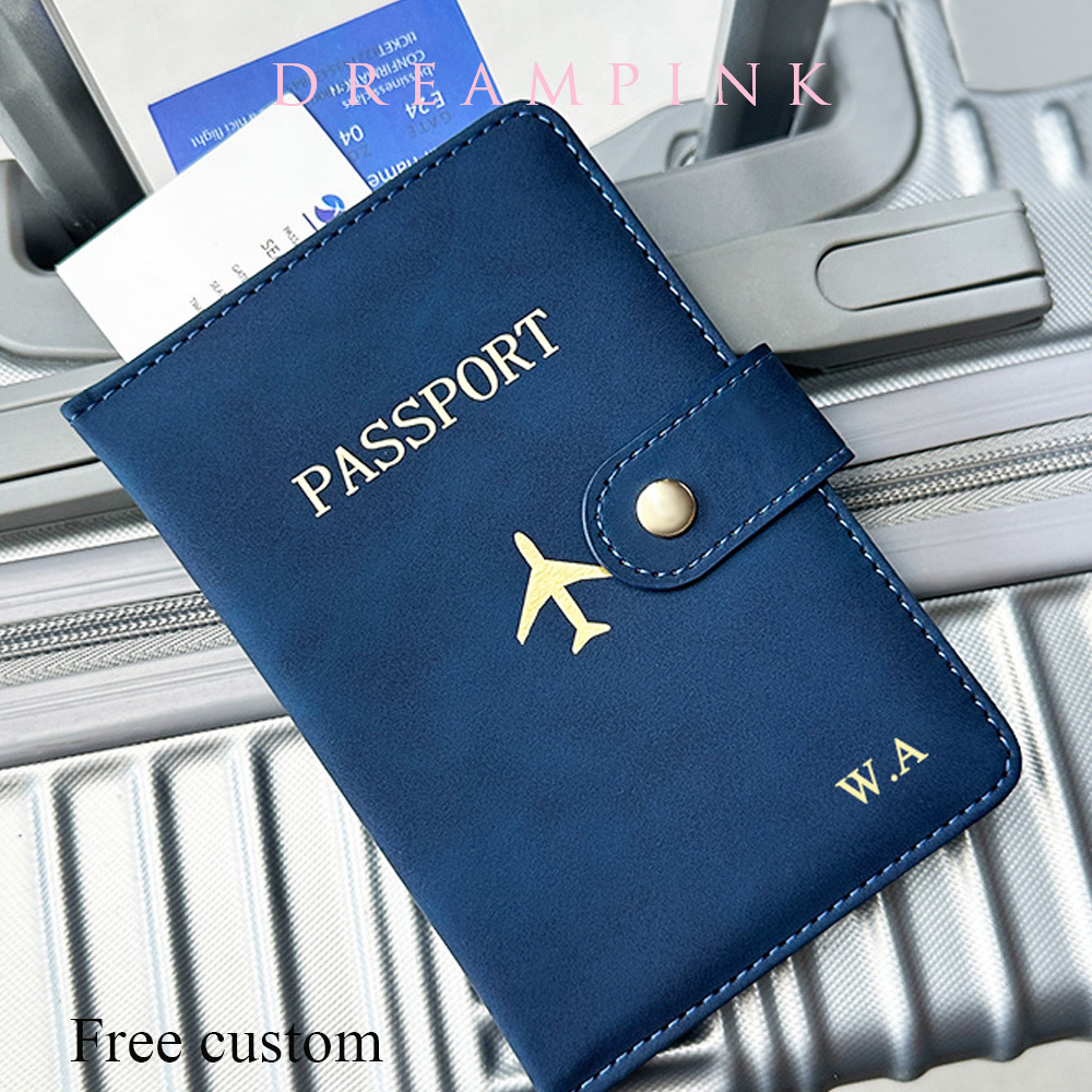 Travel Accessories Gifts For Men - 개인화 이름 여행 여권 지갑 럭셔리