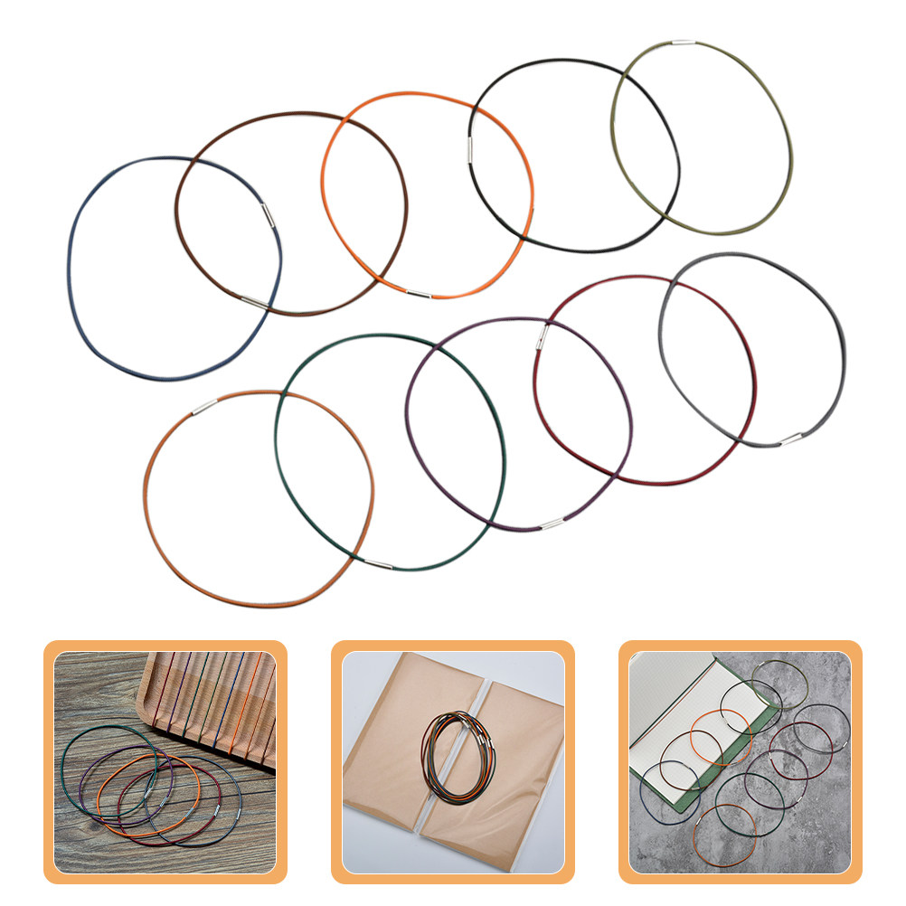 Travel Journal Accessories - 10Pcs 노트북 액세서리 탄성 나일론 밴드