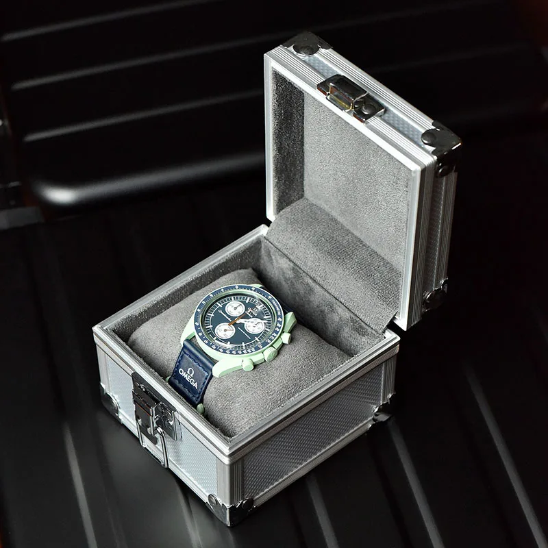 Travel Accessories Gifts For Men - 휴대용 알루미늄 시계 박스, 기계식 시계