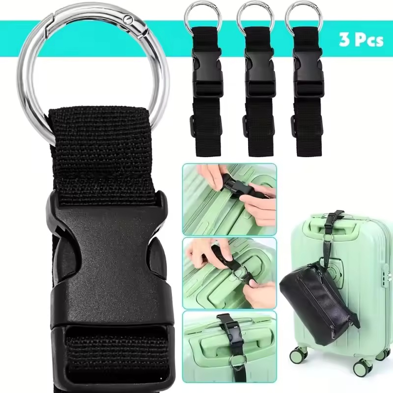 Luggage Strap Belt - 여행용 가방 고정 스트랩 백팩 외부