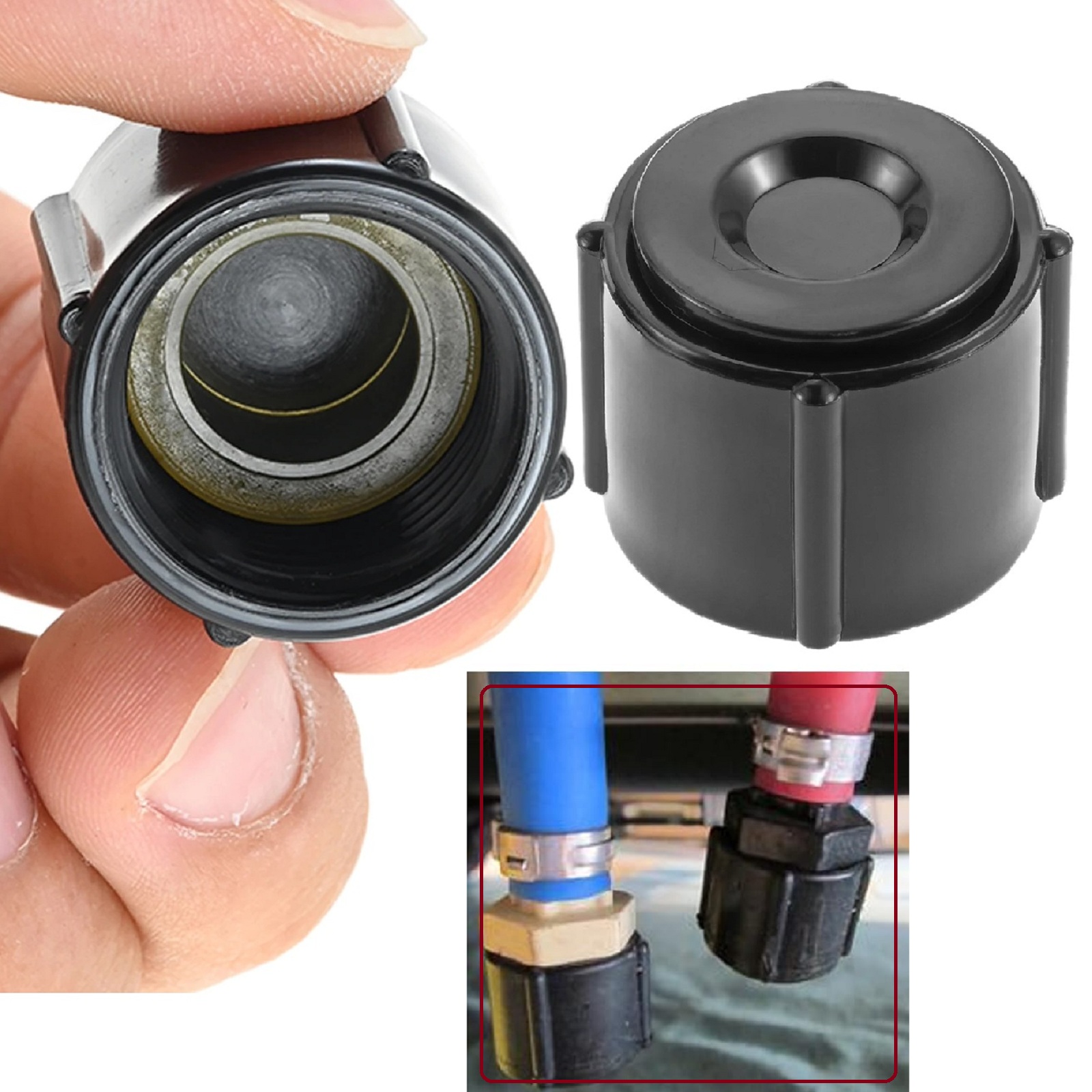 Travel Accessories Highpoint - 2개 블랙 고품질 로우 포인트 드레인