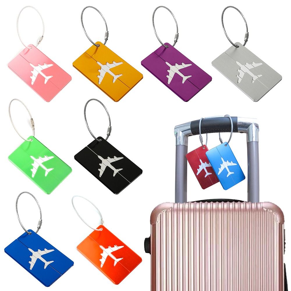 Quality Travel Accessories - 알루미늄 여행 수하물 태그, 재사용 가능한