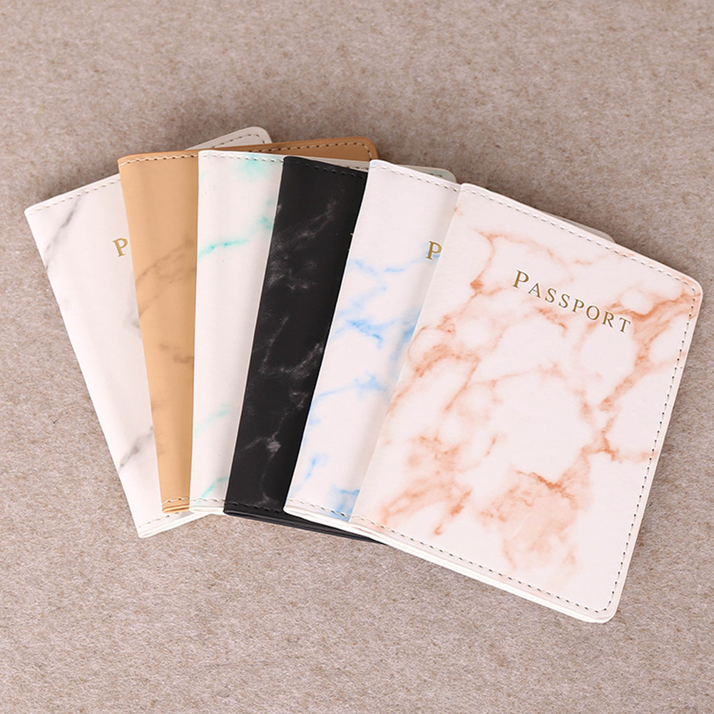 Travel Accessories Pouch For Women - Pu 가죽 대리석 스타일 패션 여성