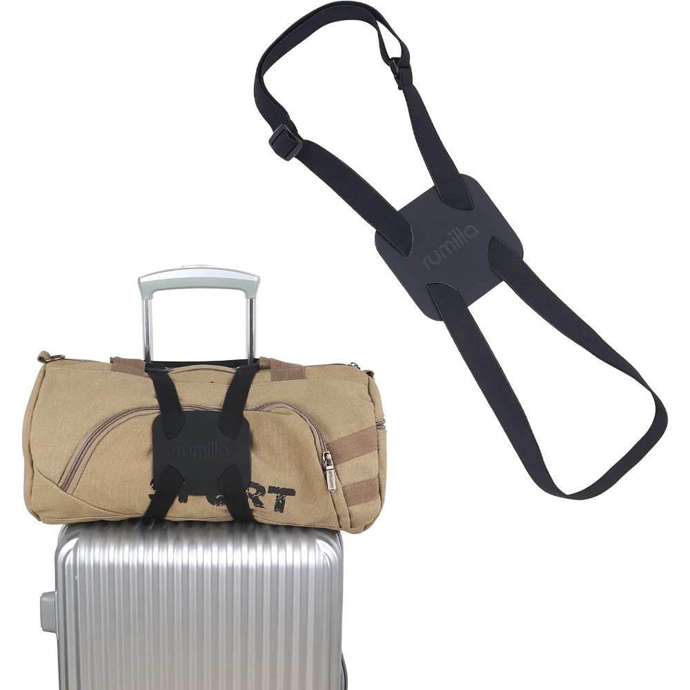 빠른 분리 버클이 있는 검정색 조절 가능한 수하물용 번 - Luggage Strap Belt 리뷰 및 가격
