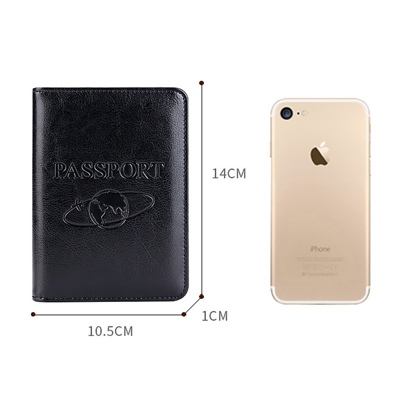 유니섹스 정품 가죽 여권 커버 RFID 차단 남자 여권 - Travel Accessories Italy 리뷰 및 가격
