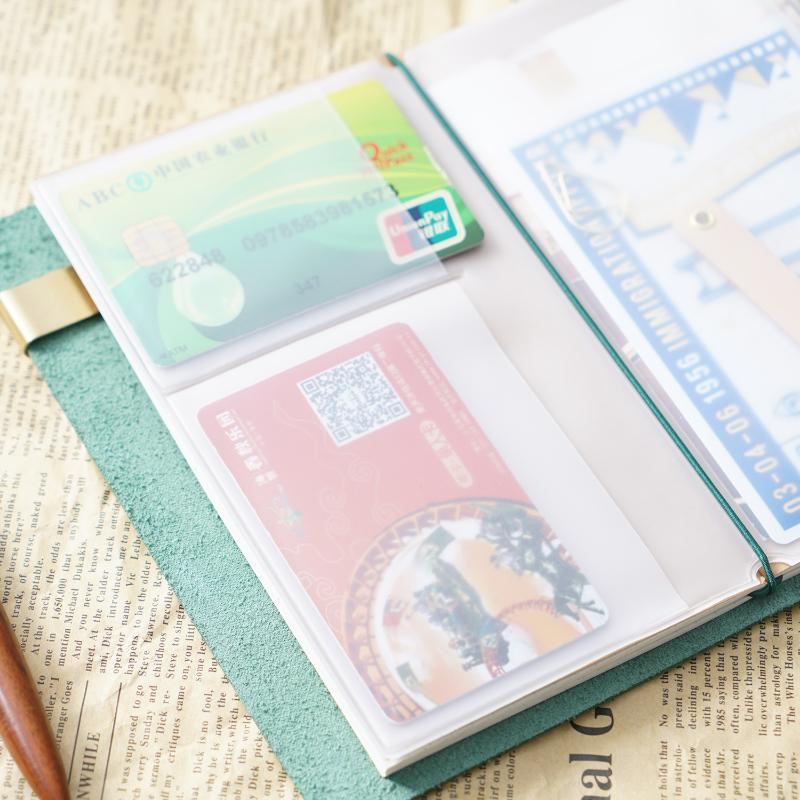 미도리 트래블러스 노트 PVC 지퍼백 저널 플래너 카드 - Travel Journal Accessories 리뷰 및 가격