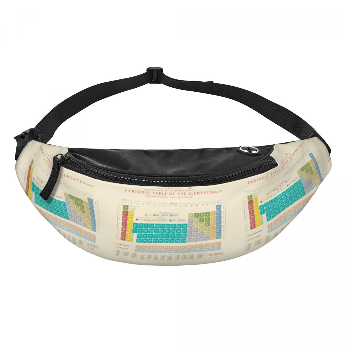 멋진 요소가 있는 주기율표 패니 팩 여행용 남성 여성  - Travel Accessories Pouch For Women 리뷰 및 가격