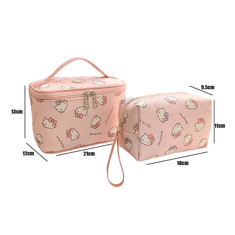 헬로 키티 메이크업 가방 대용량 세면도구 가방 휴대용  - Travel Accessories Organiser 리뷰 및 가격
