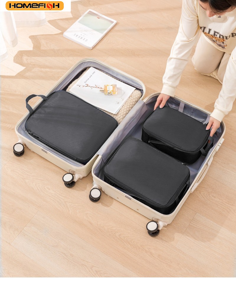 홈피쉬 3개/세트 여행용 압축형 다용도 여행 수납 가방 - Travel Accessories Organiser 리뷰 및 가격