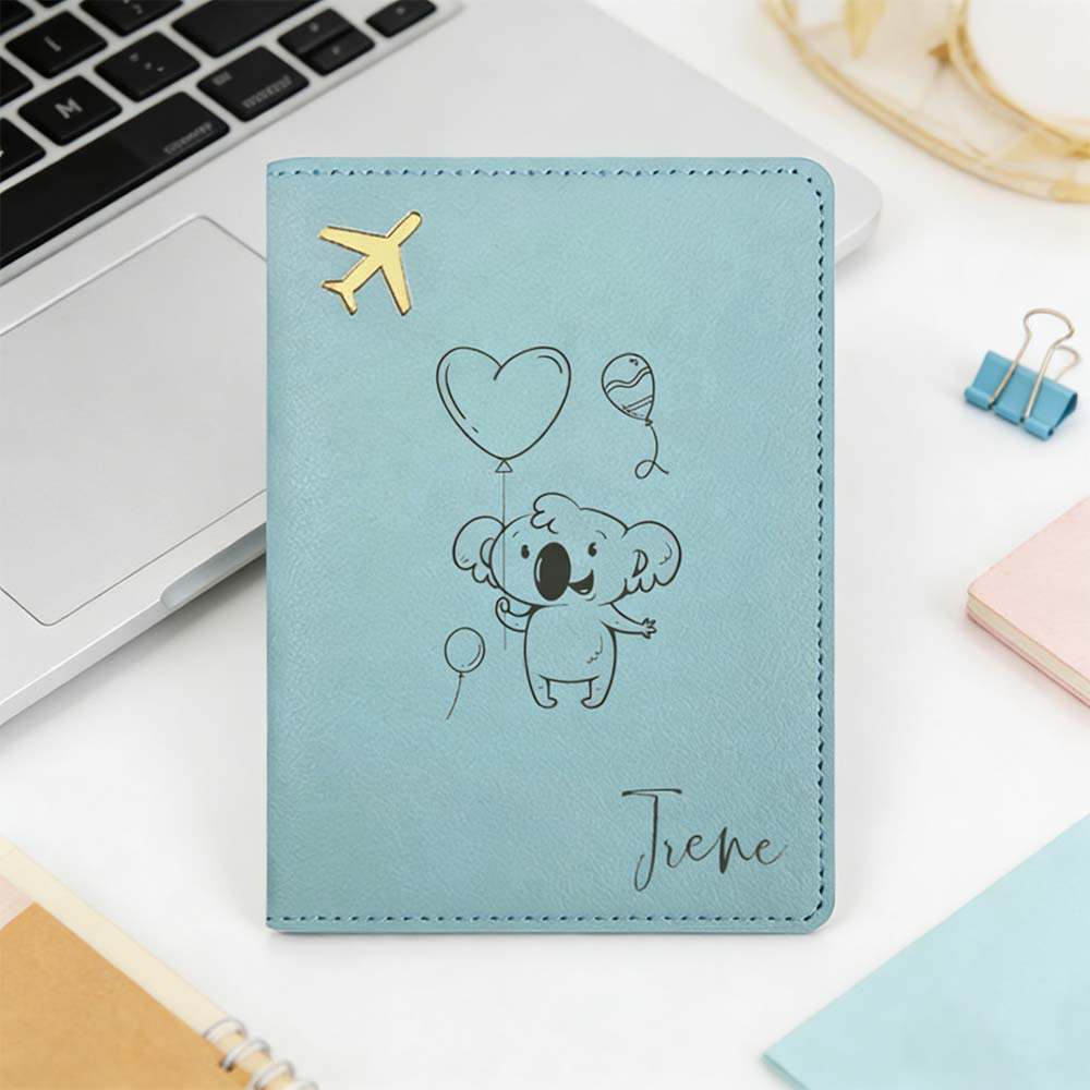 1개 개인 맞춤 이름이 새겨진 여권 커버, 기념 선물, - Travel Accessories Meaning 리뷰 및 가격