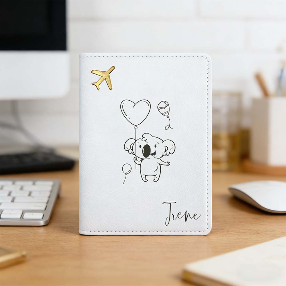 1개 개인 맞춤 이름이 새겨진 여권 커버, 기념 선물, - Travel Accessories Meaning 리뷰 및 가격