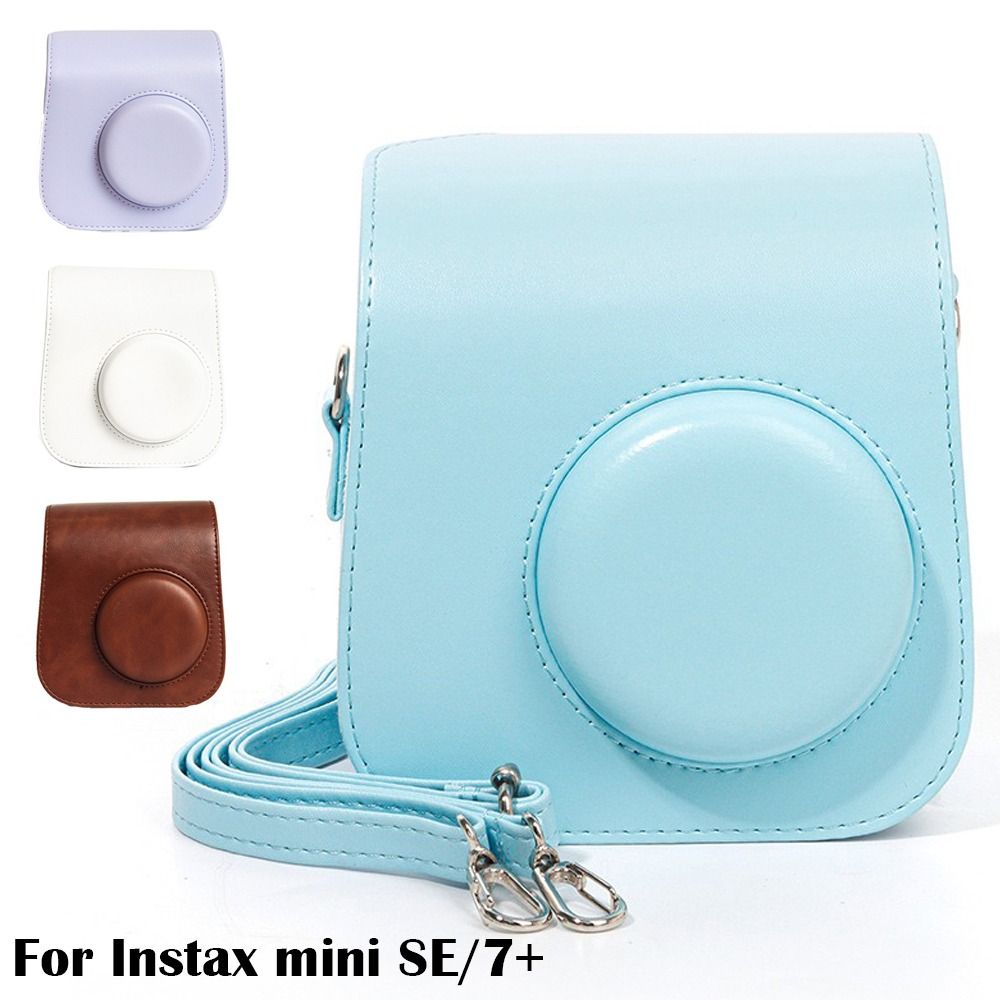 새로운 후지필름 인스탁스 미니 SE PU 가죽 여행용  - Travel Accessories Kit Bag 리뷰 및 가격