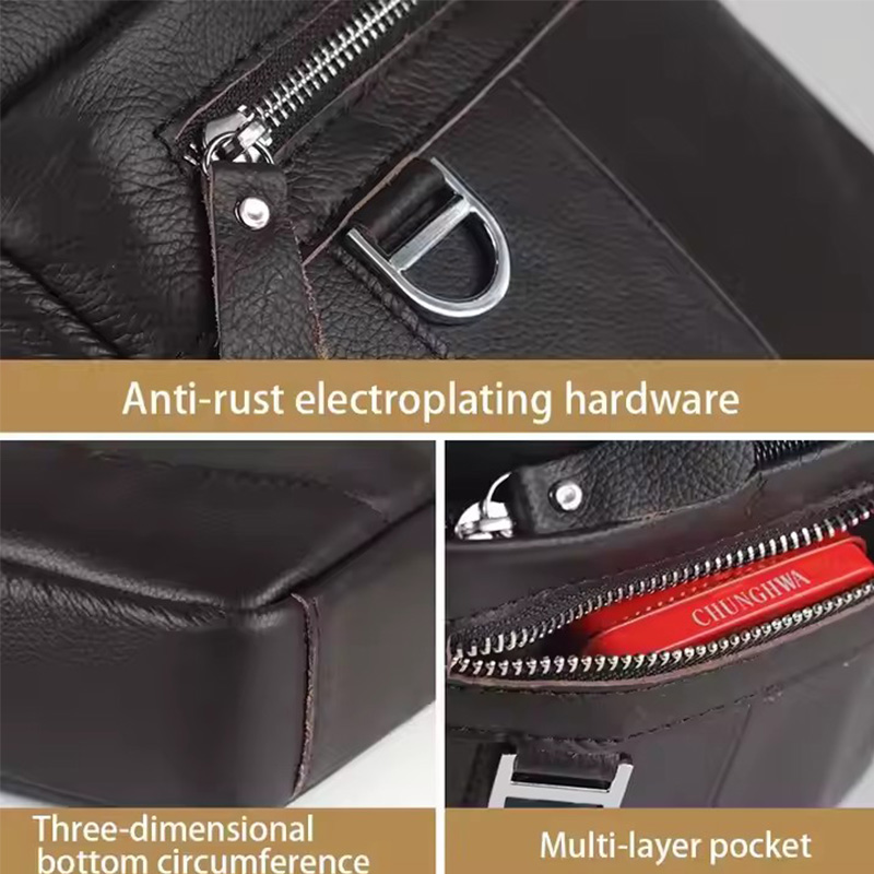 BULLCAPTAIN 남성용 가죽 메신저 백 레트로 숄 - Travel Accessories Men 리뷰 및 가격