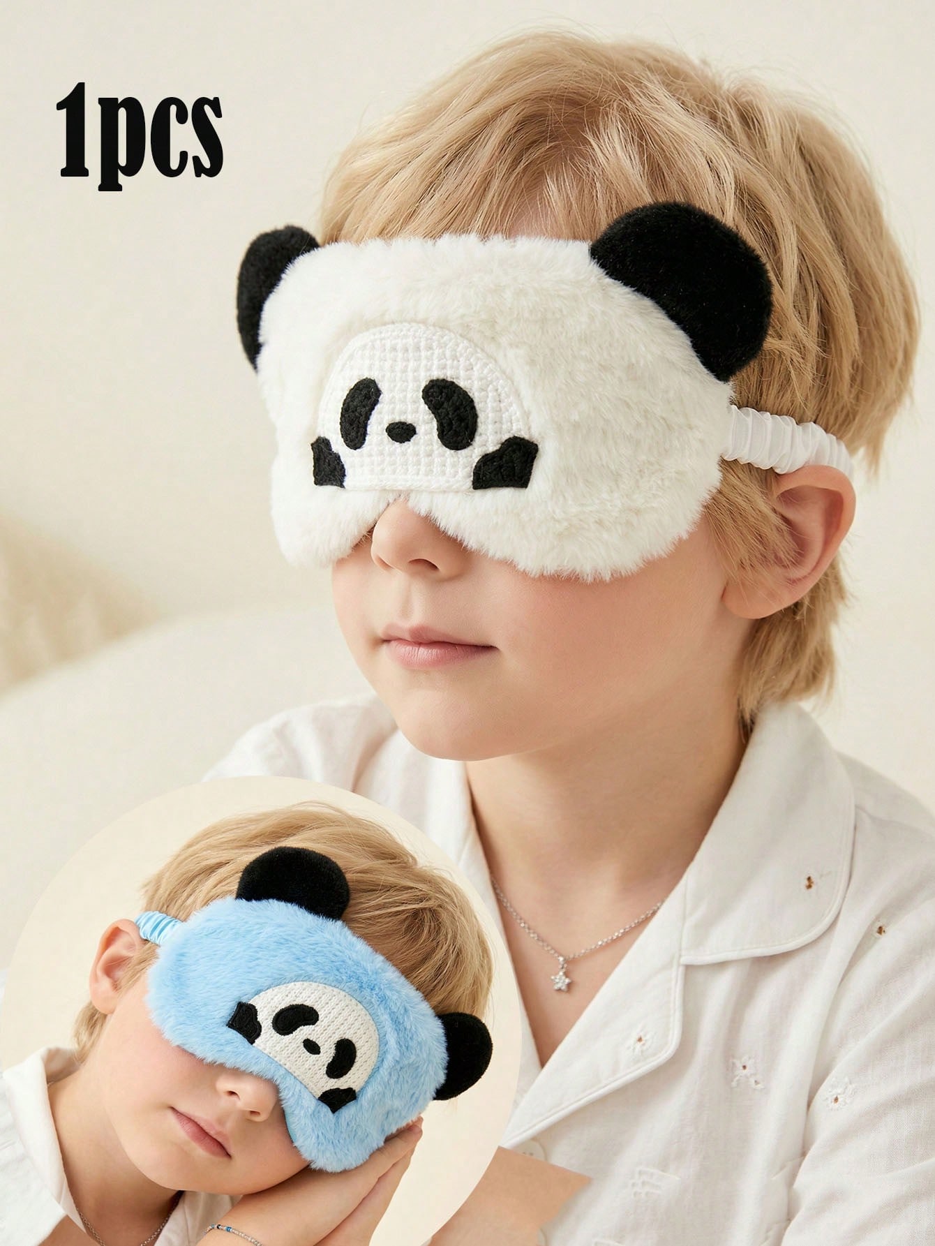 1pc 14-16Y 플러시 팬더 수면 아이 마스크 휴식 - Travel Accessories Men 리뷰 및 가격
