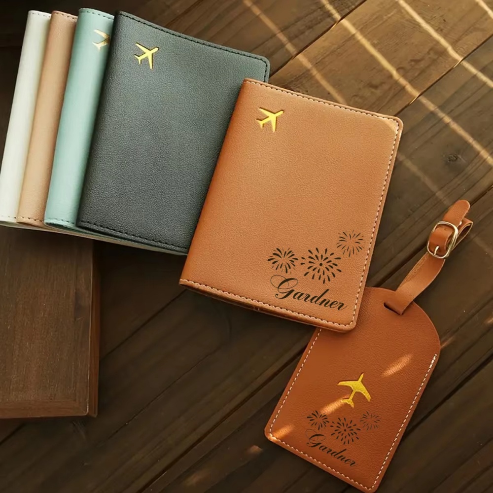 맞춤 이름 여권 케이스 & 수하물 태그 세트, 안전한  - Travel Accessories Meaning 리뷰 및 가격