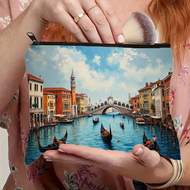 베니스 이탈리아 화장품 메이크업 가방, 베네치아 운하  - Travel Accessories Italy 리뷰 및 가격