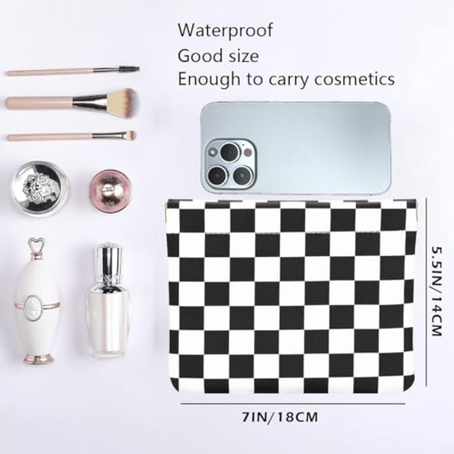 가죽 포켓 화장품 가방, 지갑용, 동전 지갑, 립스틱  - Travel Accessories Kit Bag 리뷰 및 가격