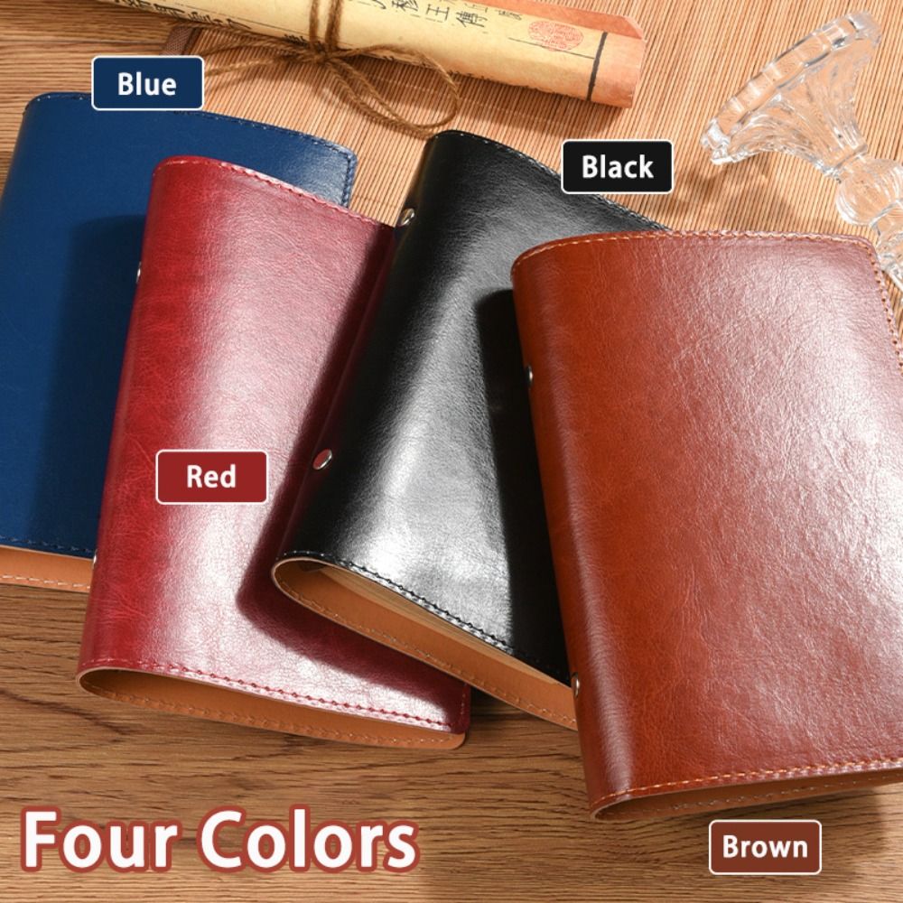 새로운 A5/A6 노트북 루즈리프 PU 가죽 여행 저널 - Travel Journal Accessories 리뷰 및 가격