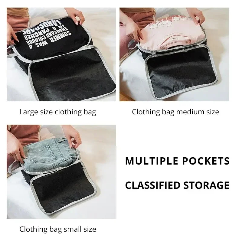3PCS 여행용 압축 수납 가방, 의류 정리 큐브, 휴 - Travel Accessories Organiser 리뷰 및 가격