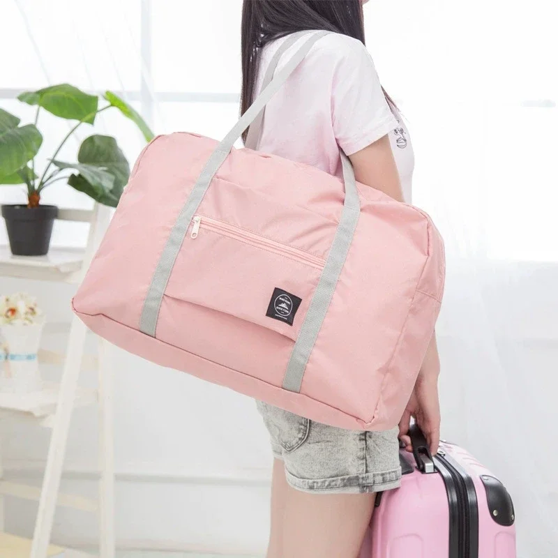 접이식 여행 가방 나일론 대용량 가방, 수하물 방수 핸 - Travel Accessories Organiser 리뷰 및 가격
