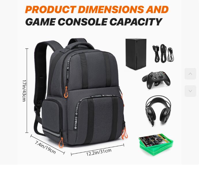 Xbox 시리즈 X/S 콘솔과 호환되는 남성용 배낭 여 - Travel Bag Xbox Series S 리뷰 및 가격