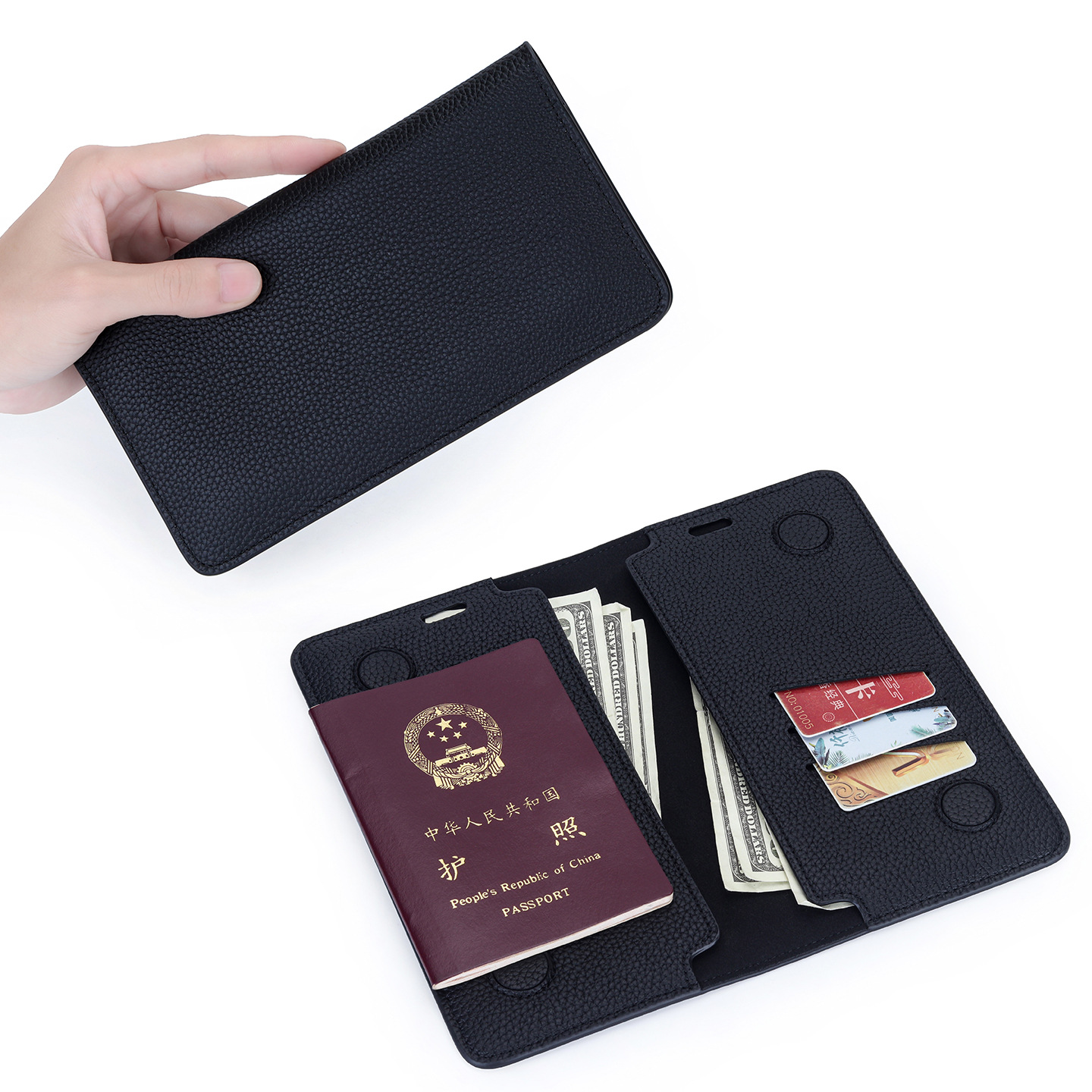슬림 미니멀리스트 여권 지갑, 천연 가죽 여권 홀더,  - Travel Wallet Slim 리뷰 및 가격