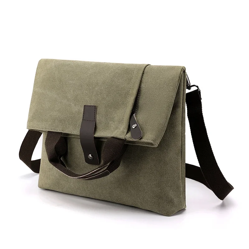 남성 패션 캔버스 숄더백 비즈니스 여행 크로스백 남성용 - Travel Accessories Men 리뷰 및 가격
