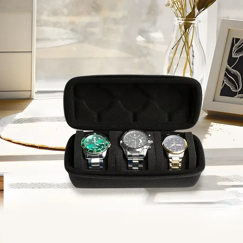 3개의 슬롯이 있는 시계용 여행용 케이스, 견고한 고품 - Quality Travel Accessories 리뷰 및 가격