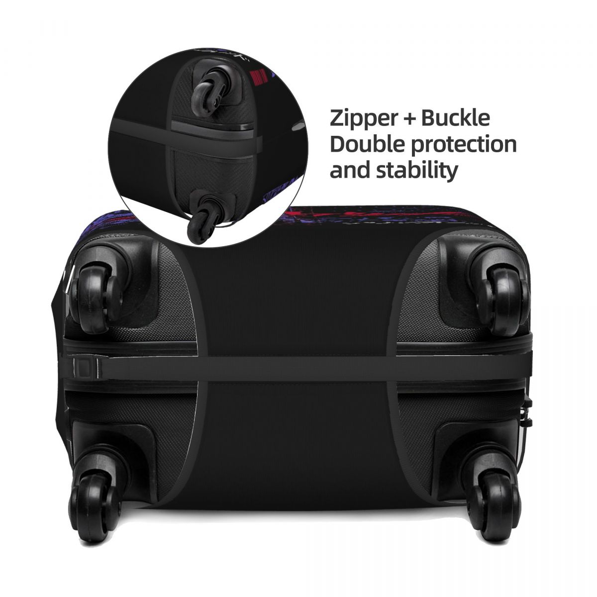 커스텀 EVA 에반게리온 여행 가방 커버 탄성 애니메이 - Luggage Cover Protector 리뷰 및 가격