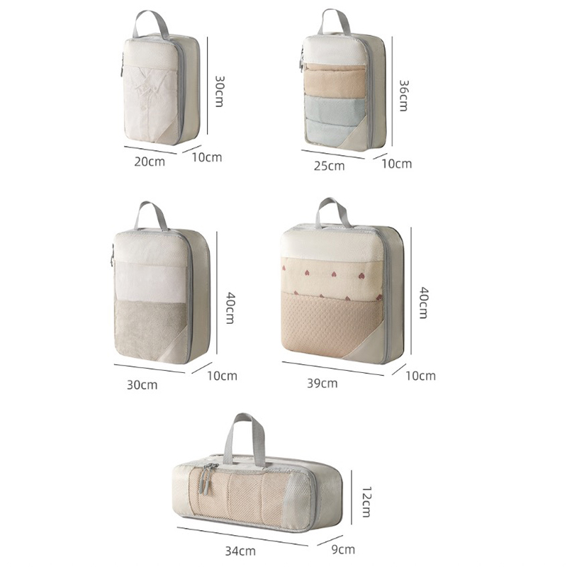 5개/세트 경량 휴대용 여행 압축 보관 가방 다기능 의 - Travel Accessories Kit Bag 리뷰 및 가격