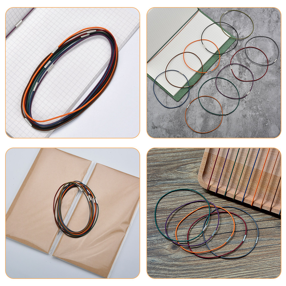 10Pcs 노트북 액세서리 탄성 나일론 밴드 저널 바인 - Travel Journal Accessories 리뷰 및 가격