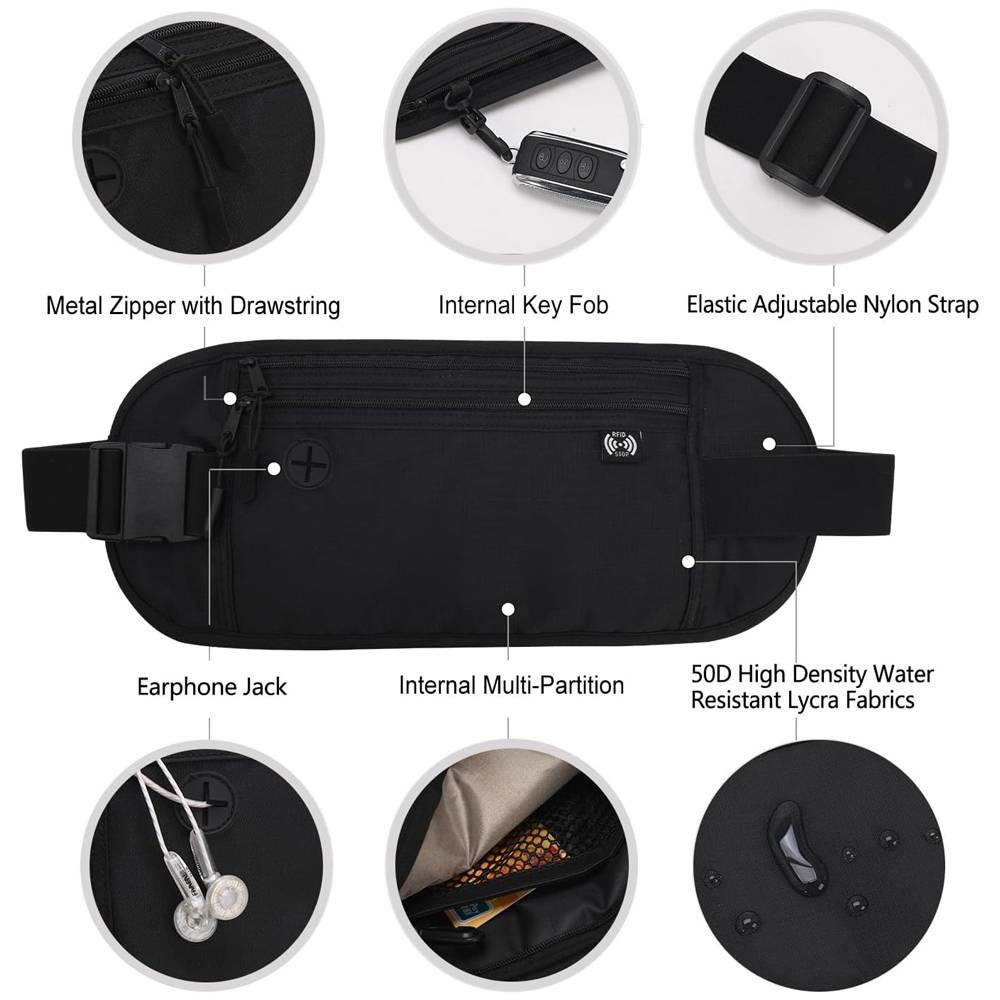 1PCS 여권 홀더 넥 파우치, 목에 끼는 끈이 있는  - Travel Wallet Slim 리뷰 및 가격