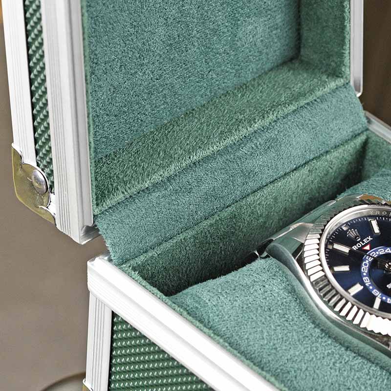휴대용 알루미늄 시계 박스, 기계식 시계 정리함 디스플 - Travel Accessories Gifts For Men 리뷰 및 가격
