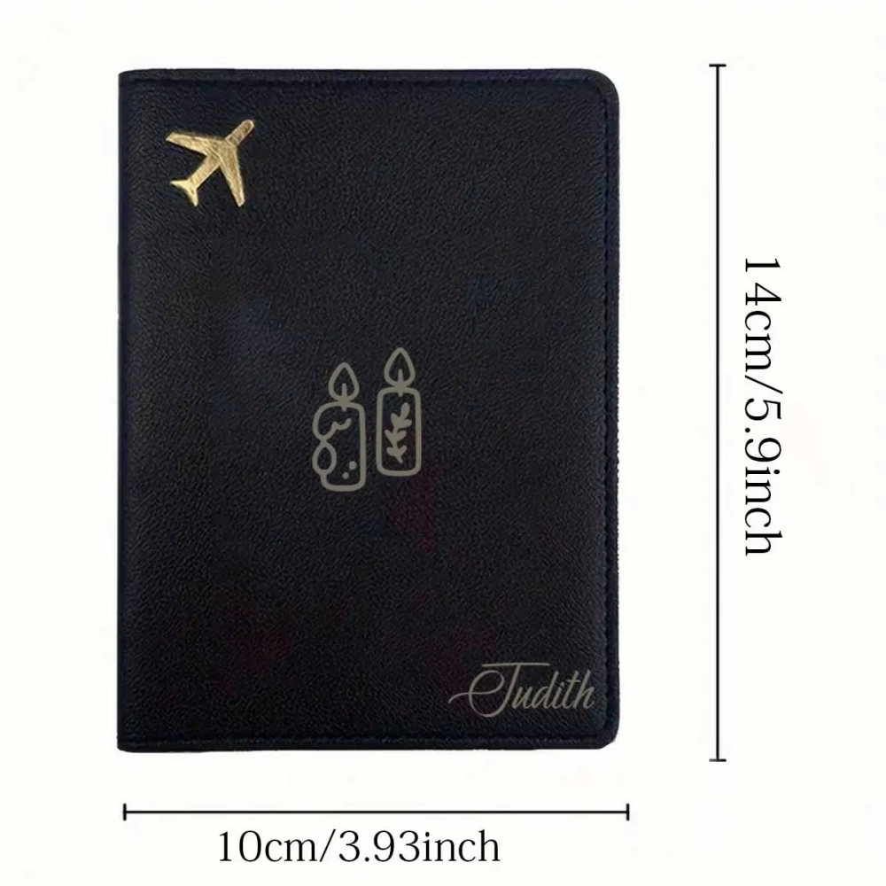 개인 맞춤 이름이 새겨진 여권 커버, 천연 가죽 여권  - Travel Accessories Meaning 리뷰 및 가격