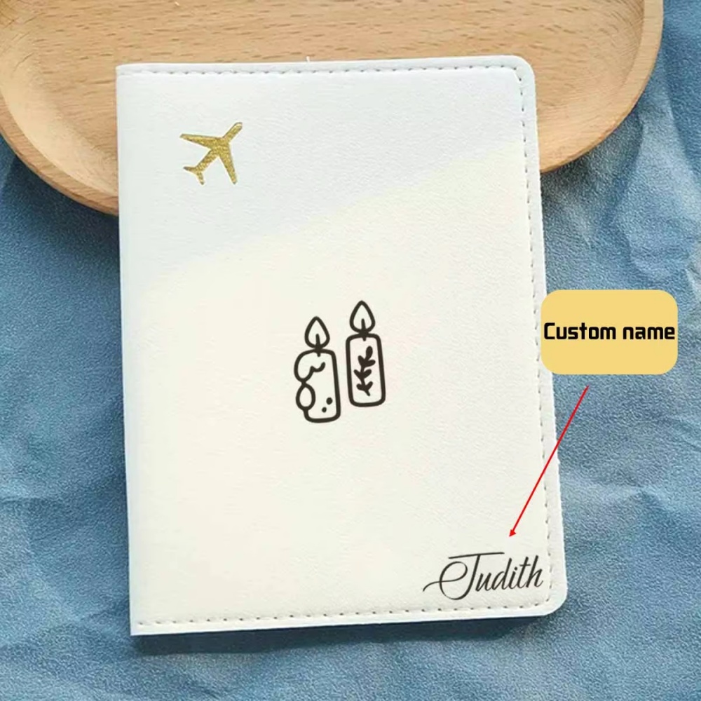 개인 맞춤 이름이 새겨진 여권 커버, 천연 가죽 여권  - Travel Accessories Meaning 리뷰 및 가격