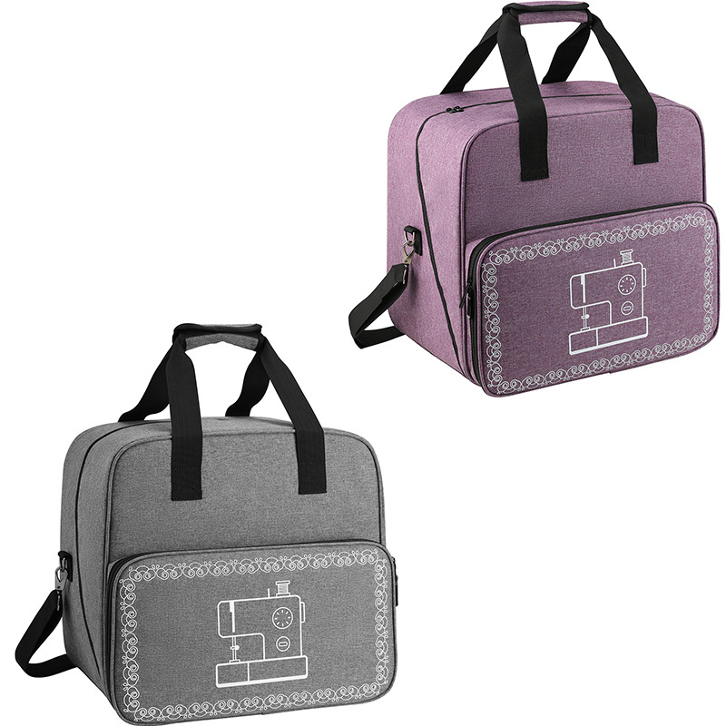 대형 재봉틀 가방 그레이 컬러 보관 가방 토트 다기능  - Travel Accessories For Women 리뷰 및 가격
