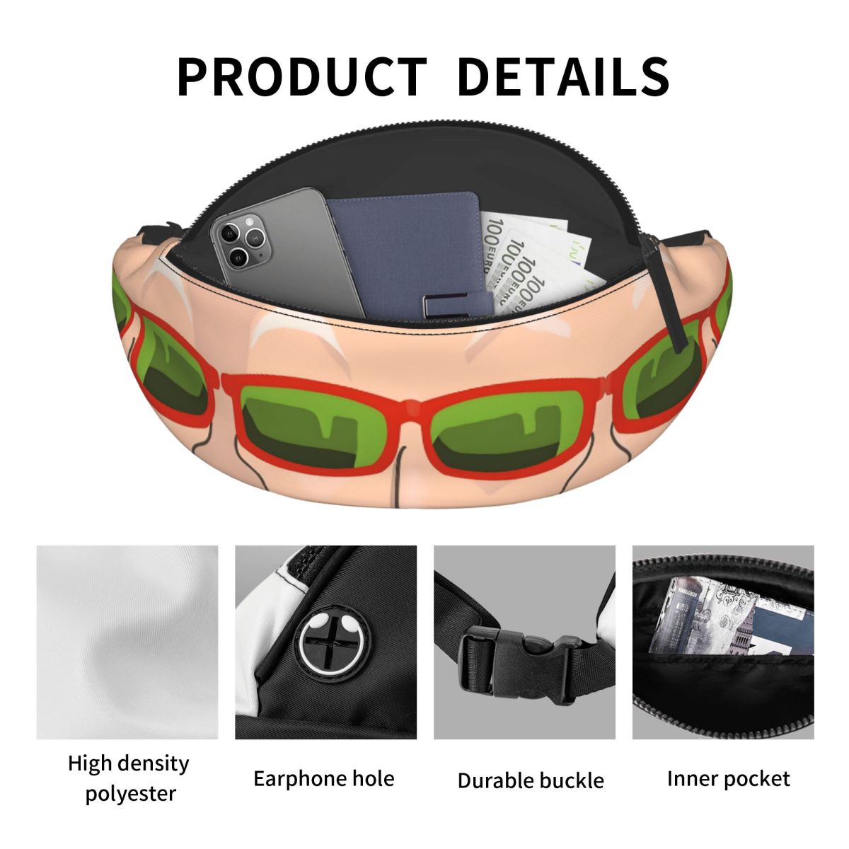 커스텀 M-Masters R-Roshis 파워풀 페이스 - Travel Accessories Pouch For Women 리뷰 및 가격