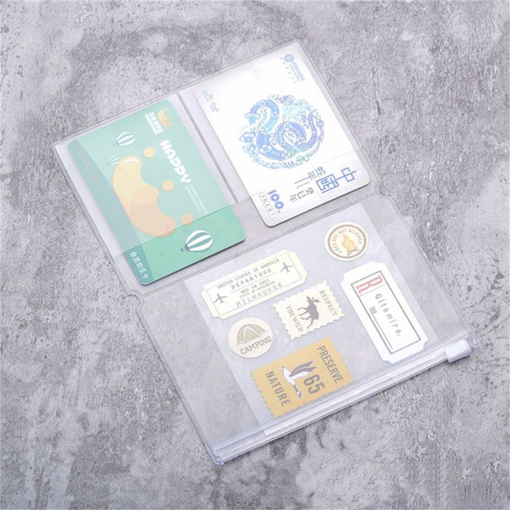 미도리 여행자용 PVC 지퍼 백, 노트북 저널 플래너  - Travel Journal Accessories 리뷰 및 가격