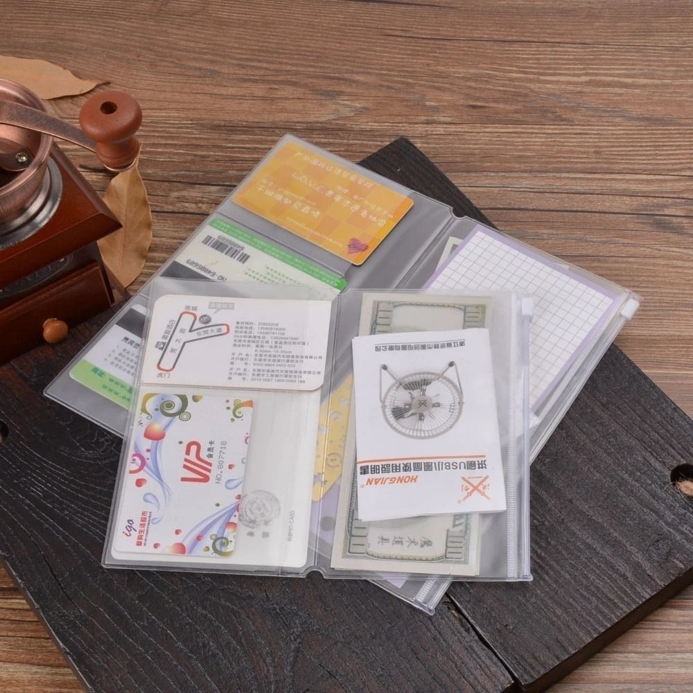 미도리 여행자용 PVC 지퍼 백, 노트북 저널 플래너  - Travel Journal Accessories 리뷰 및 가격
