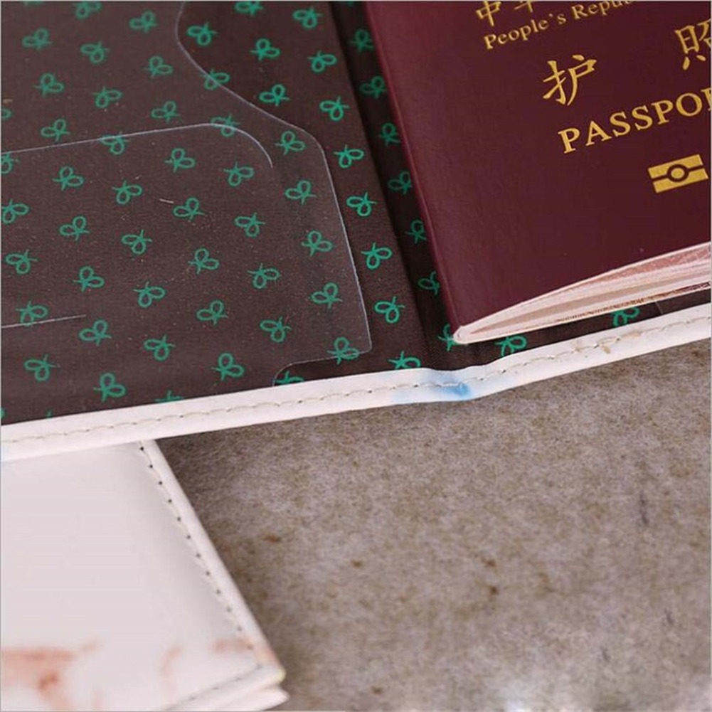 Pu 가죽 대리석 스타일 패션 여성 여권 커버, 여행  - Travel Accessories Pouch For Women 리뷰 및 가격
