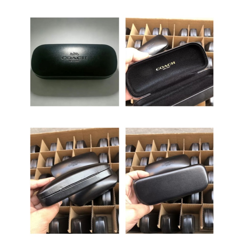 코치 블랙 하드 안경 케이스 충격 방지 압력 방지 휴대 - Travel Accessories Gifts For Men 리뷰 및 가격