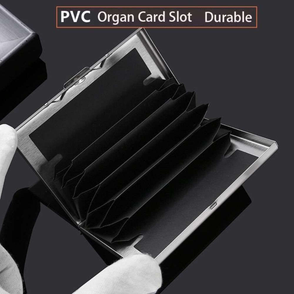 패션 6/10 슬롯 신용카드 홀더 안티 RFID 스테인 - Travel Wallet Slim 리뷰 및 가격