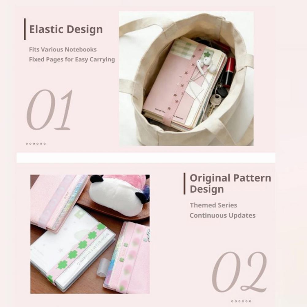 조정 가능한 노트북 스트랩 나일론 탄성 밴드 DIY 장 - Travel Journal Accessories 리뷰 및 가격