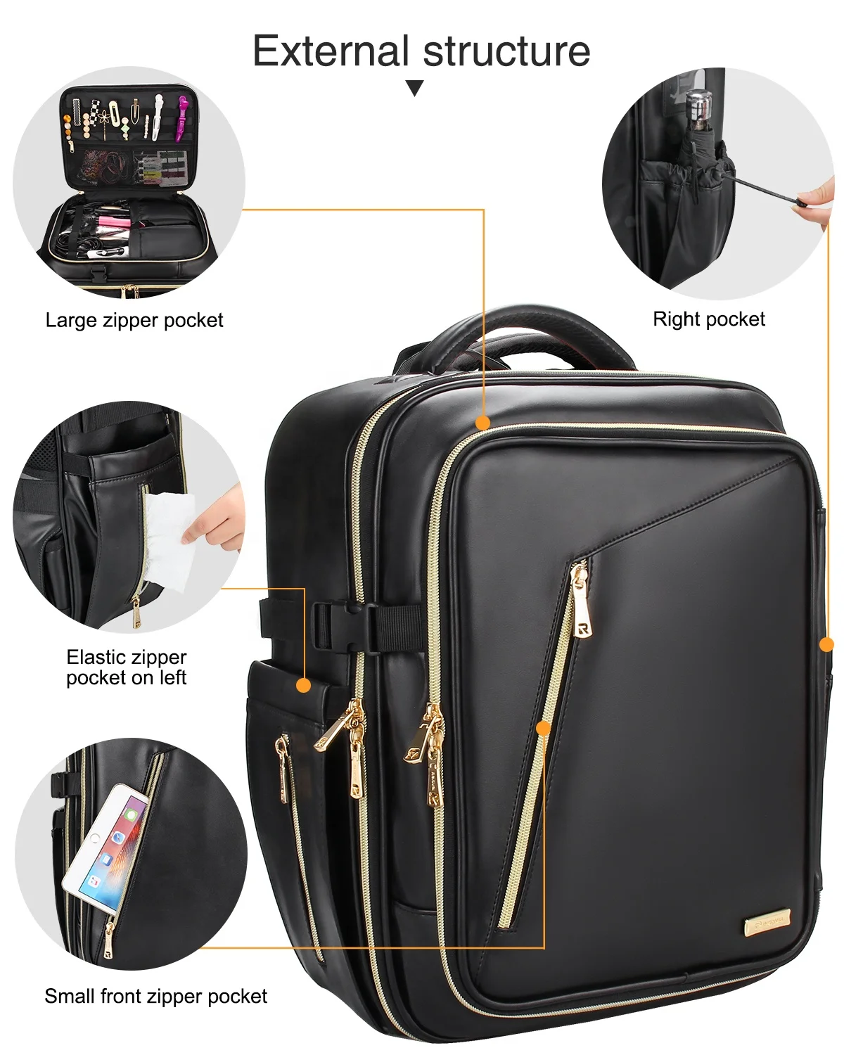렐라벨 여행용 액세서리 PU 가죽 메이크업 아티스트 여 - Travel Accessories In Train 리뷰 및 가격