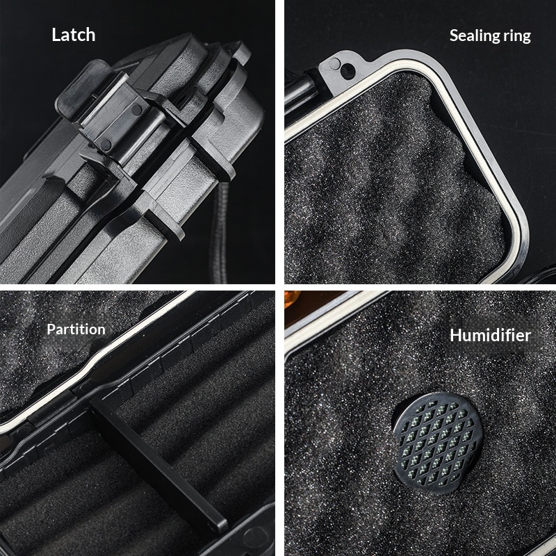 휴대용 시가 휴미더, 가습기 내장, 방수 ABS 여행용 - Travel Accessories Gifts For Men 리뷰 및 가격