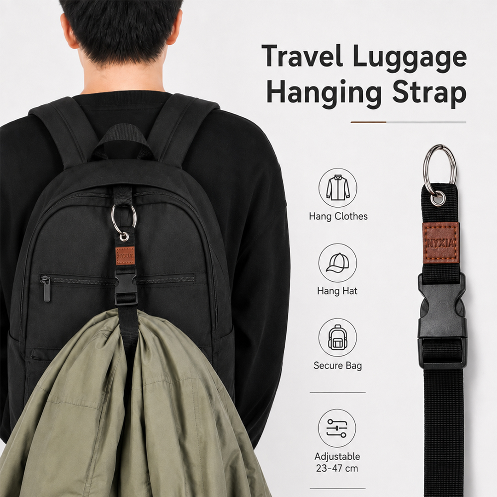 휴대용 도난 방지 수하물 스트랩 내구성 야외 버클 남성 - Travel Accessories Gifts For Men 리뷰 및 가격